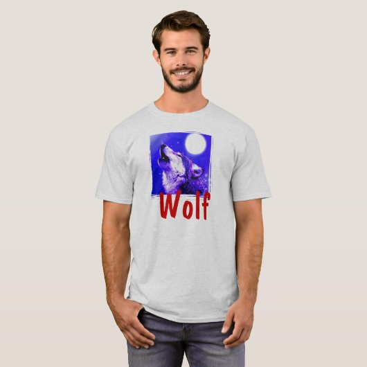 Wolf T-shirt (Voorkant volledig)