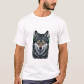 wolf T-shirt ontwerp (Voorkant)