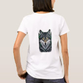Wolf T-shirt ontwerp (Achterkant)