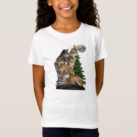 wolf t-shirts (Voorkant)