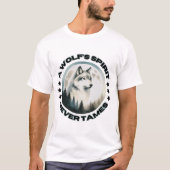 Wolf T-Short T-shirt (Voorkant)