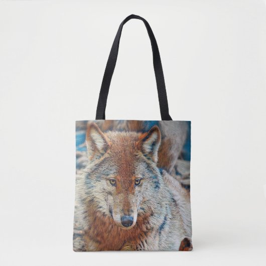 Wolf tas (Voorkant)