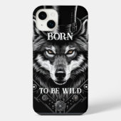 Wolf Telefoon Case iPhone Hoesje (Achterkant)