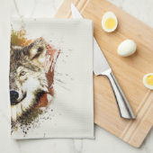 Wolf Theedoek (Quarter Fold)