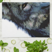 Wolf Theedoek (Gevouwen)