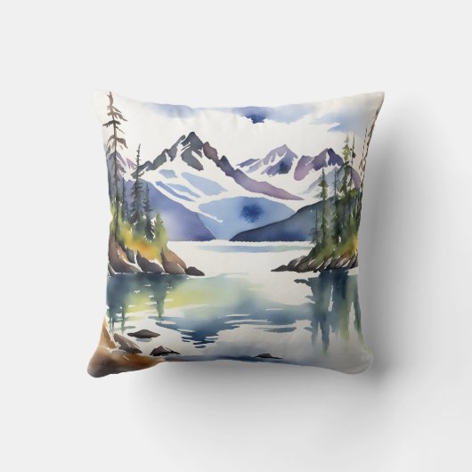 Wolf thema nieuwe pack lid baby geschenken kussen (Achterkant)