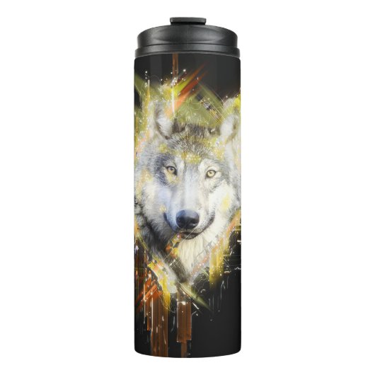 Wolf Thermosbeker (Voorkant)