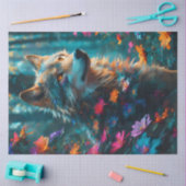 Wolf tissuepapier (Craft)