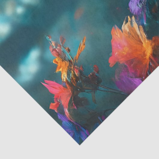 Wolf tissuepapier (Detail)