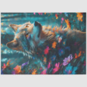 Wolf tissuepapier (Voorkant)