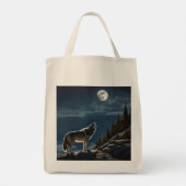 Wolf Tote Bag (Achterkant)