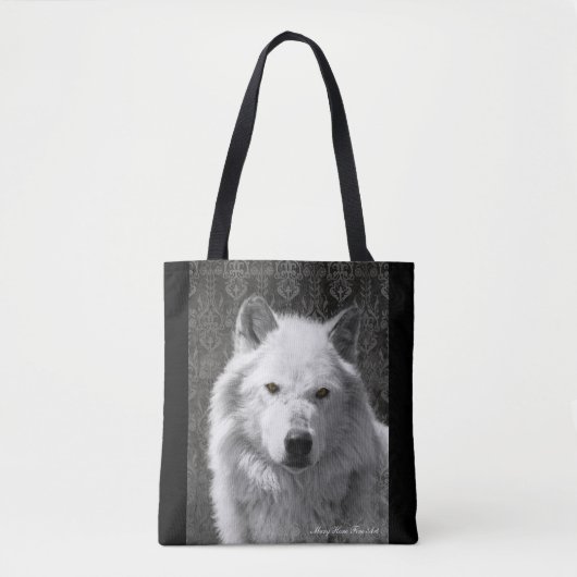 Wolf Tote Bag (Voorkant)