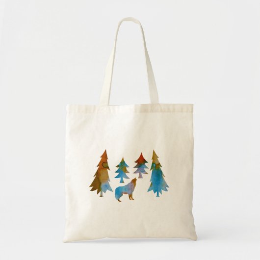 Wolf Tote Bag (Voorkant)