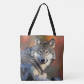Wolf Tote Bag (Voorkant)