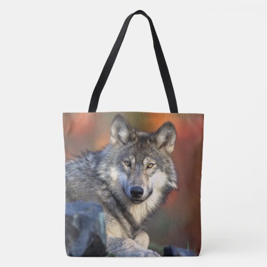 Wolf Tote Bag (Voorkant)