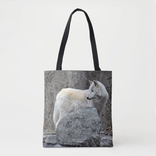 Wolf Tote Bag (Voorkant)