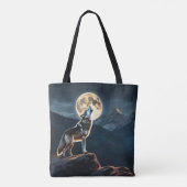 Wolf Tote Bag (Achterkant)