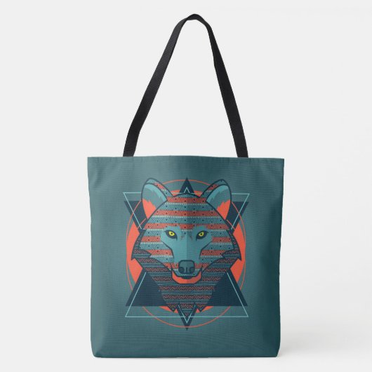 Wolf Tote Bag (Voorkant)