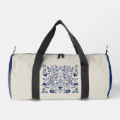 Wolf traditioneel patroon Print Cut Naaizak Plunjezak (Achterkant)