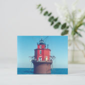 Wolf Trap Lighthouse Briefkaart (Staand voorkant)