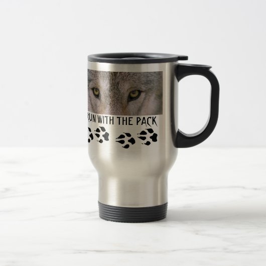 WOLF TRAVEL COFFEE MUG REISBEKER (Rechts)