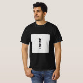 Wolf trendy design t-shirt (Voorkant volledig)