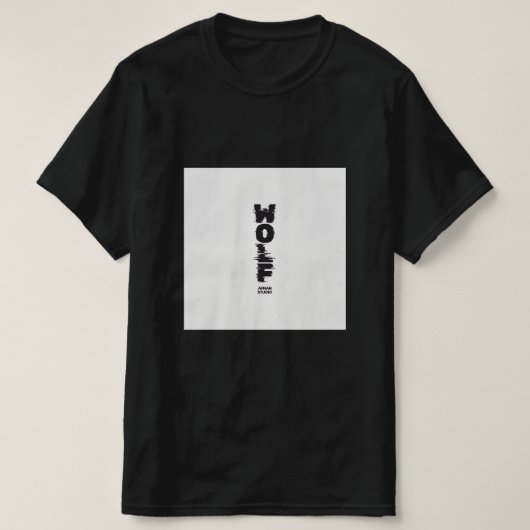 Wolf trendy design t-shirt (Design voorkant)
