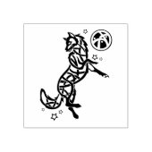 Wolf Tribal Keltisch dier Rubberstempel (Afrduk)