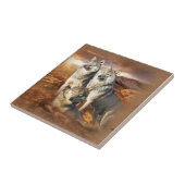 Wolf Trio Tegeltje (Zijkant)