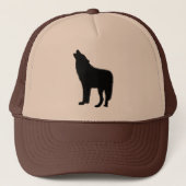 Wolf Trucker Hat Pet (Voorkant)