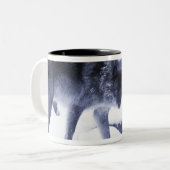 Wolf Tweekleurige Koffiemok (Voorkant links)