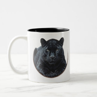 wolf tweekleurige koffiemok