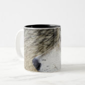 Wolf Tweekleurige Koffiemok (Voorkant links)