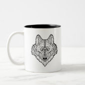 Wolf Tweekleurige Koffiemok (Links)