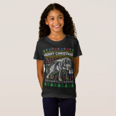 Wolf Ugly KerstSweater Wildlife Series T-shirt (Voorkant volledig)