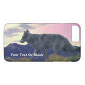 Wolf uit het hoge land Case-Mate iPhone case (Achterkant (Horizontaal))