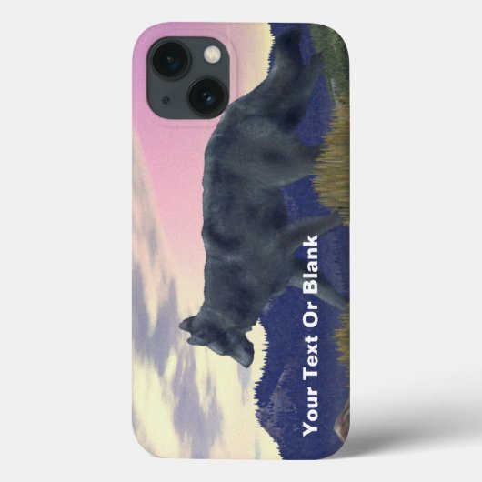 Wolf uit het hoge land Case-Mate iPhone case (Achterkant)
