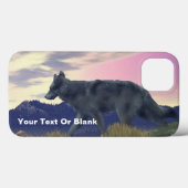 Wolf uit het hoge land Case-Mate iPhone case (Achterkant (horizontaal))