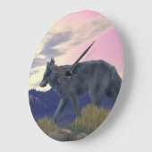 Wolf uit het hoge land grote klok (Hoek)