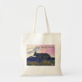 Wolf uit het hoge land tote bag (Voorkant)