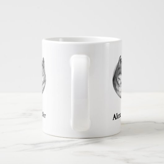 Wolf Valentijn Mok (Achterkant)