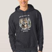 Wolf van de Kracht Christelijk Hoodie (Voorkant)