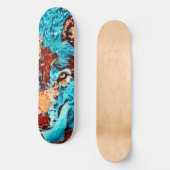 Wolf Van Gogh Element Zero Custom Pro Board Skateboard (Voorkant)
