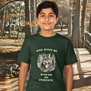 Wolf van Kracht Christelijk Kind T-shirt