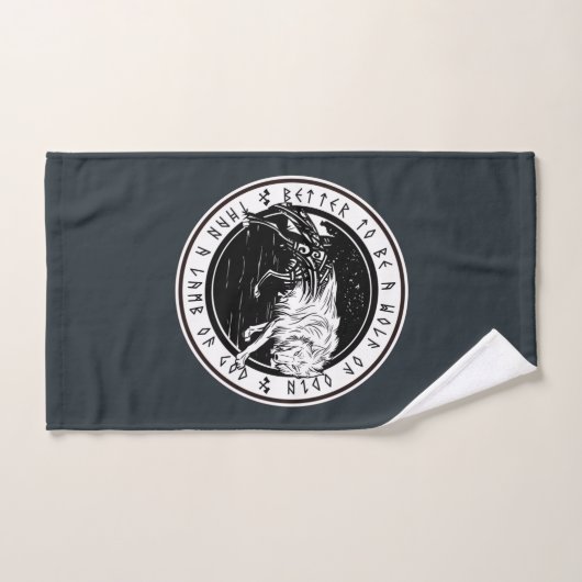Wolf van Odin Handdoek (Handdoek)