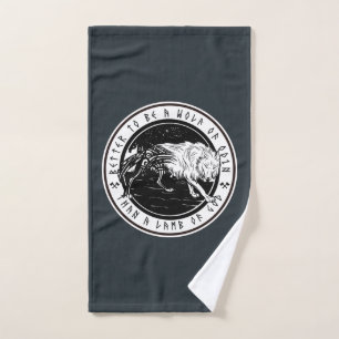 Wolf van Odin Handdoek