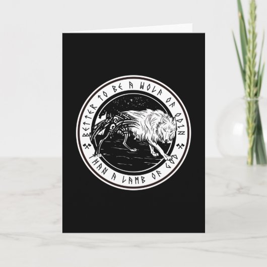 Wolf van Odin Kaart (Voorkant)