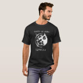 Wolf van Odin Lynette gepersonaliseerd T-shirt (Voorkant volledig)