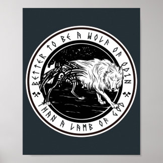 Wolf van Odin Poster