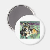 Wolf van Paula Atwell Magneet (Voorkant / Achterkant)